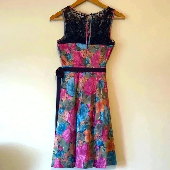 Tatyana Mirabelle Floral Mini Cocktail Dress - Picture 2 of 6